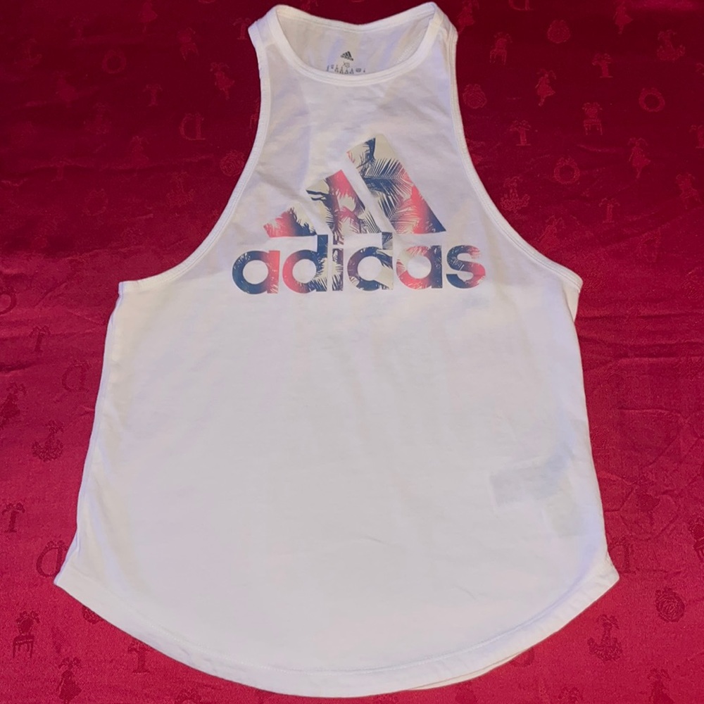 Woman’s adidas Tank Top String Vest Tank. Size x-small